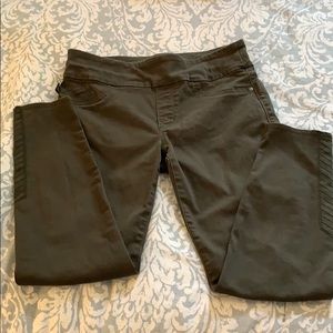 Rock & Republic army green slimming denim pants